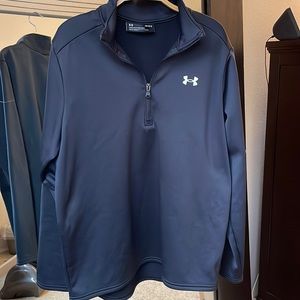 Mens Under Armour Pull Over Fleece